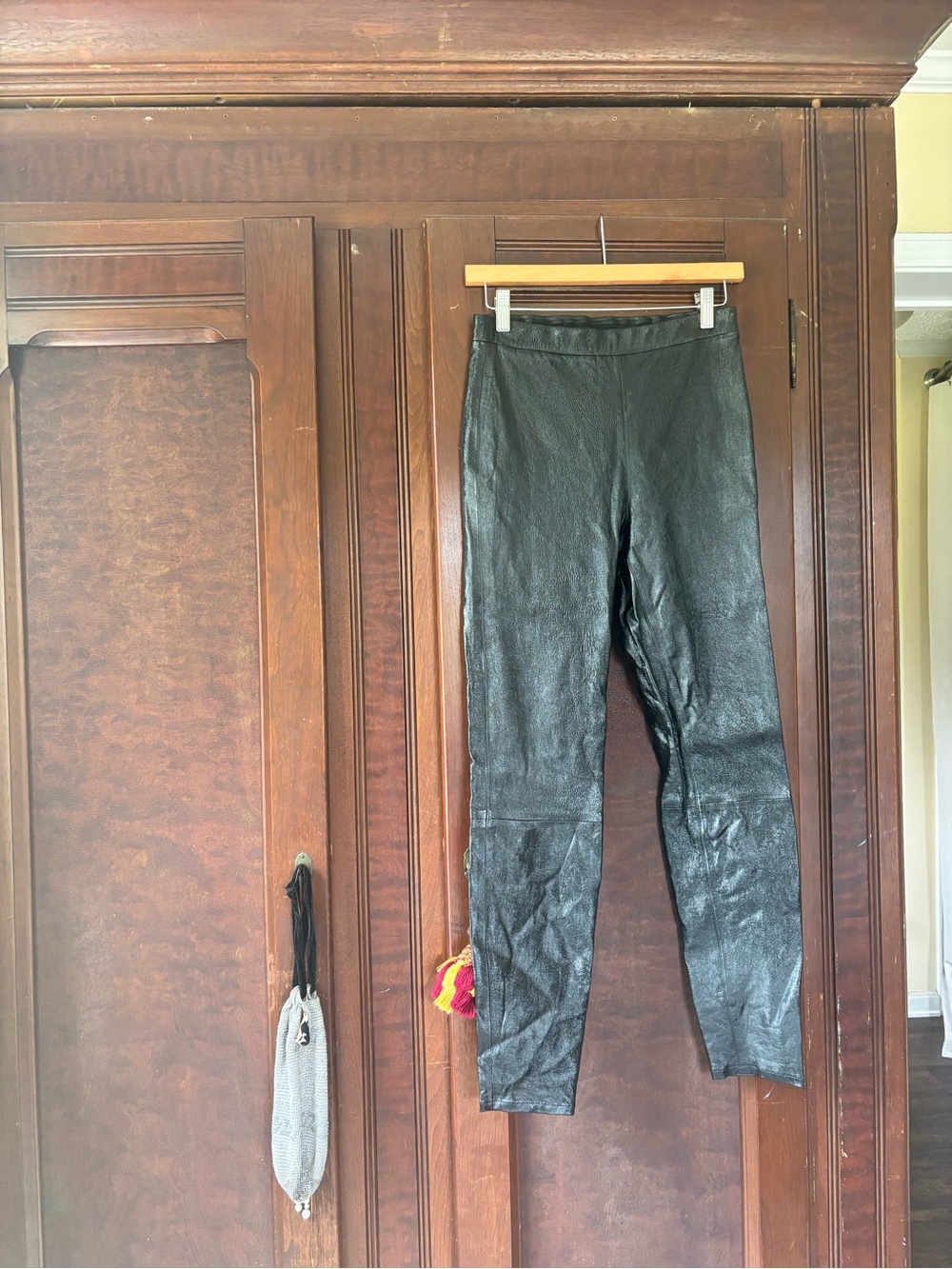 J Brand Black  Leather Leggings